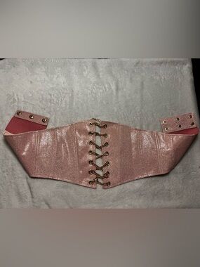 POSTER GRL Dolls Kill Large Glitter Corset